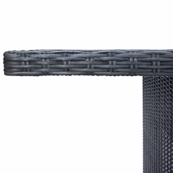 VidaXL 313309 tavolo da esterno Nero, Grigio - Vista aggiuntiva 4