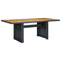 VidaXL 313310 tavolo da esterno Marrone, Grigio