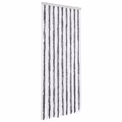 Zanzariera Grigio e Bianco 56x200 cm Cinigliacod mxl 129213 - Vista aggiuntiva 2