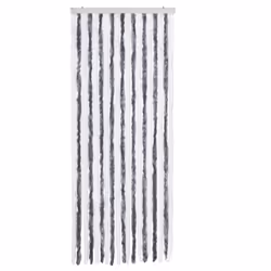 Zanzariera Grigio e Bianco 56x200 cm Cinigliacod mxl 129213 - Vista aggiuntiva 3