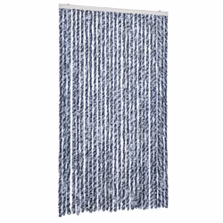 Zanzariera Blu e Bianco 120x220 cm Cinigliacod mxl 119341 - Vista aggiuntiva 2