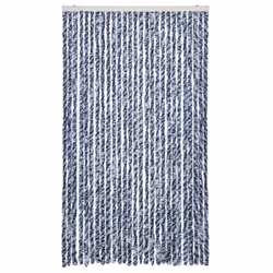 Zanzariera Blu e Bianco 120x220 cm Cinigliacod mxl 119341 - Vista aggiuntiva 3