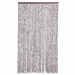 vidaXL Zanzariera Marrone e Beige 118x220 cm Ciniglia - Vista aggiuntiva 3