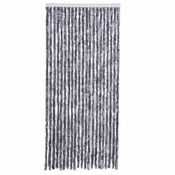 vidaXL Zanzariera Argento 90x200 cm Ciniglia - Vista aggiuntiva 3