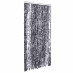 vidaXL Zanzariera Argento 118x220 cm Ciniglia - Vista aggiuntiva 2