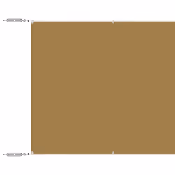 vidaXL Paravento Verticale Beige 60x600 cm in Tessuto Oxford - Vista aggiuntiva 2
