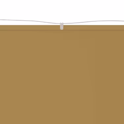 vidaXL Paravento Verticale Beige 60x1200 cm in Tessuto Oxford - Vista aggiuntiva 3