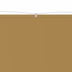 vidaXL Paravento Verticale Beige 140x1000 cm in Tessuto Oxford - Vista aggiuntiva 3