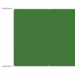 vidaXL Paravento Verticale Verde Chiaro 60x600 cm in Tessuto Oxford - Vista aggiuntiva 2