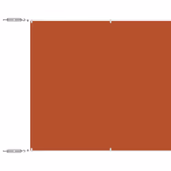 vidaXL Paravento Verticale Terracotta 100x800 cm in Tessuto Oxford - Vista aggiuntiva 2