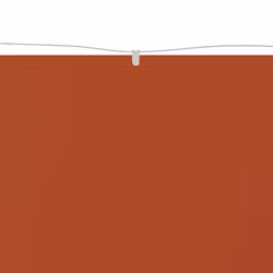 vidaXL Paravento Verticale Terracotta 100x800 cm in Tessuto Oxford - Vista aggiuntiva 3