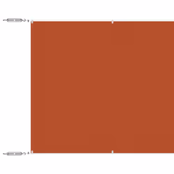 vidaXL Paravento Verticale Terracotta 100x1200 cm in Tessuto Oxford - Vista aggiuntiva 2