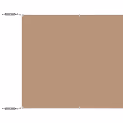vidaXL Paravento Verticale Grigio Talpa 140x600 cm in Tessuto Oxford - Vista aggiuntiva 2