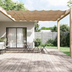 vidaXL Paravento Verticale Grigio Talpa 140x800 cm in Tessuto Oxford
