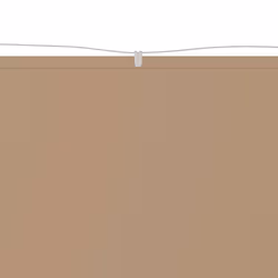 vidaXL Paravento Verticale Tortora 180x1000 cm in Tessuto Oxford - Vista aggiuntiva 3