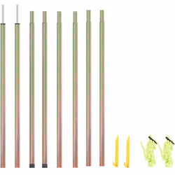 Create il riparo perfetto in modo facile e veloce con queste pratiche aste per parasole a vela! Realizzato in acciaio zincato ...