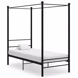 VidaXL 325054, Nero, 1060 mm, 2,08 m, 2010 mm, 1000 x 2000 mm, 1 pz