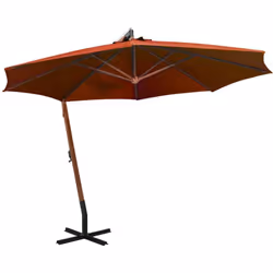 Questo accattivante ombrellone da giardino in legno è la scelta perfetta per creare un po' d'ombra e proteggersi dai dannosi  ...