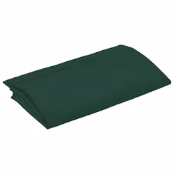 vidaXL Telo di Ricambio per Ombrellone Bianco Verde 350 cm - Vista aggiuntiva 3