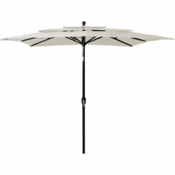 Questo elegante ombrellone da giardino a 3 livelli è la scelta perfetta per proteggervi dai dannosi raggi UV e dall'umidità n ...