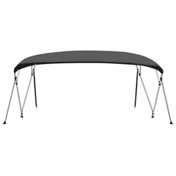 vidaXL Bimini di Prua Tendalino 4 Archi Antracite 243x(230-244)x137 cm - Vista aggiuntiva 3