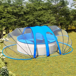 Godetevi il riparo offerto da questa cupola per piscina mentre nuotate e giocate! Questa copertura per piscina, realizzata in ...