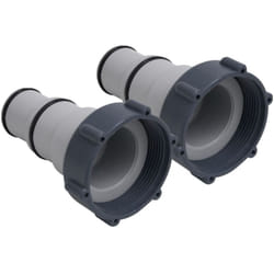 Adattatori per Tubi per Piscina 2 pz in Plastica Vidaxl 4182