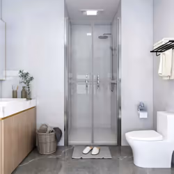 Le nostra porta per doccia combina stile e funzionalità ed offre un comodo ed ampio accesso alla cabina doccia. I pannelli in ...