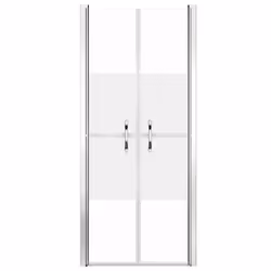 vidaXL Porta per Doccia in ESG Semi-Satinato 86x190 cm - Vista aggiuntiva 3
