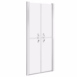 vidaXL Porta per Doccia in ESG Satinato 76x190 cm - Vista aggiuntiva 2