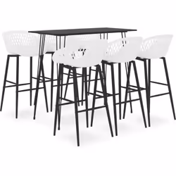 Caratterizzato da un design moderno e contemporaneo, il nostro set da bar è perfetto per qualsiasi casa, giardino, bar, pub o ...