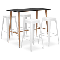 VidaXL 3057458 set di mobili per cucina e sala da pranzo
