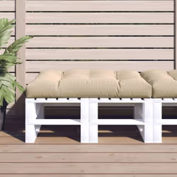 Donate subito un aspetto fresco al vostro spazio esterno con questo comodo cuscino per pallet! Tessuto durevole: Il poliester ...