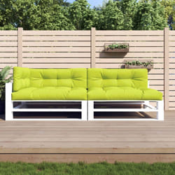 5 pz Cuscini per Pallet, Comodo cuscino per sgabello Verde Intenso in Tessuto Vidaxl 8855