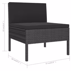 VidaXL 3056963 set mobili da esterno - Vista aggiuntiva 7