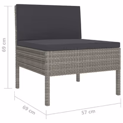 VidaXL 3056976 set mobili da esterno - Vista aggiuntiva 7