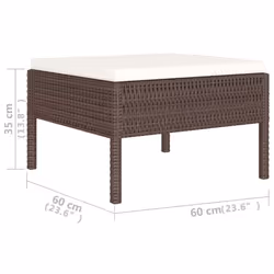 VidaXL 3056985 set mobili da esterno - Vista aggiuntiva 6