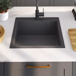 vidaXL Lavello da Cucina Lavorato a Mano Nero Acciaio Inox - Vista aggiuntiva 3