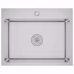 Lavello da Cucina Lavorato a Mano in Acciaio Inoxcod mxl 103350 - Vista aggiuntiva 2