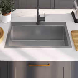 vidaXL Lavello da Cucina Lavorato a Mano in Acciaio Inox - Vista aggiuntiva 3