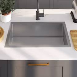 vidaXL Lavello da Cucina Lavorato a Mano in Acciaio Inox - Vista aggiuntiva 3
