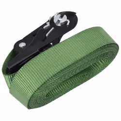 VidaXL Ratchet Tie Down tracolla Poliestere Verde - Vista aggiuntiva 4