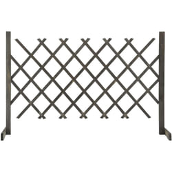 Traliccio da Giardino grigio in legno Massello di Abete varie misure disponibili dimensioni: 120 x 90 cm