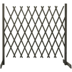 Vidaxl - Traliccio da Giardino Grigio 180x100 cm in Massello di Abete 2119
