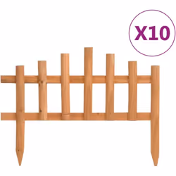 Queste bordature da giardino in legno sono un'aggiunta pratica e decorativa alle aiuole, ai prati e ad altri spazi esterni. L ...