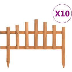 Vidaxl - Bordature per Prato 10 pz in Legno di Abete 4,4 m