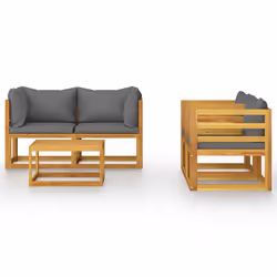 VidaXL 3057609 set mobili da esterno