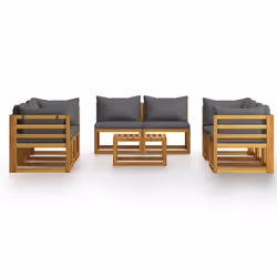 VidaXL 3057611 set mobili da esterno