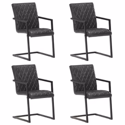 VidaXL 3057794, Schiuma, Vera pelle, Acciaio, 510 mm, 560 mm, 910 mm, 45 cm, 46,5 cm