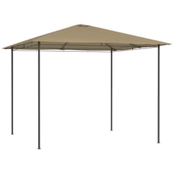 Vidaxl - Gazebo 3x3x2,6 m Grigio Talpa 160 g/m²